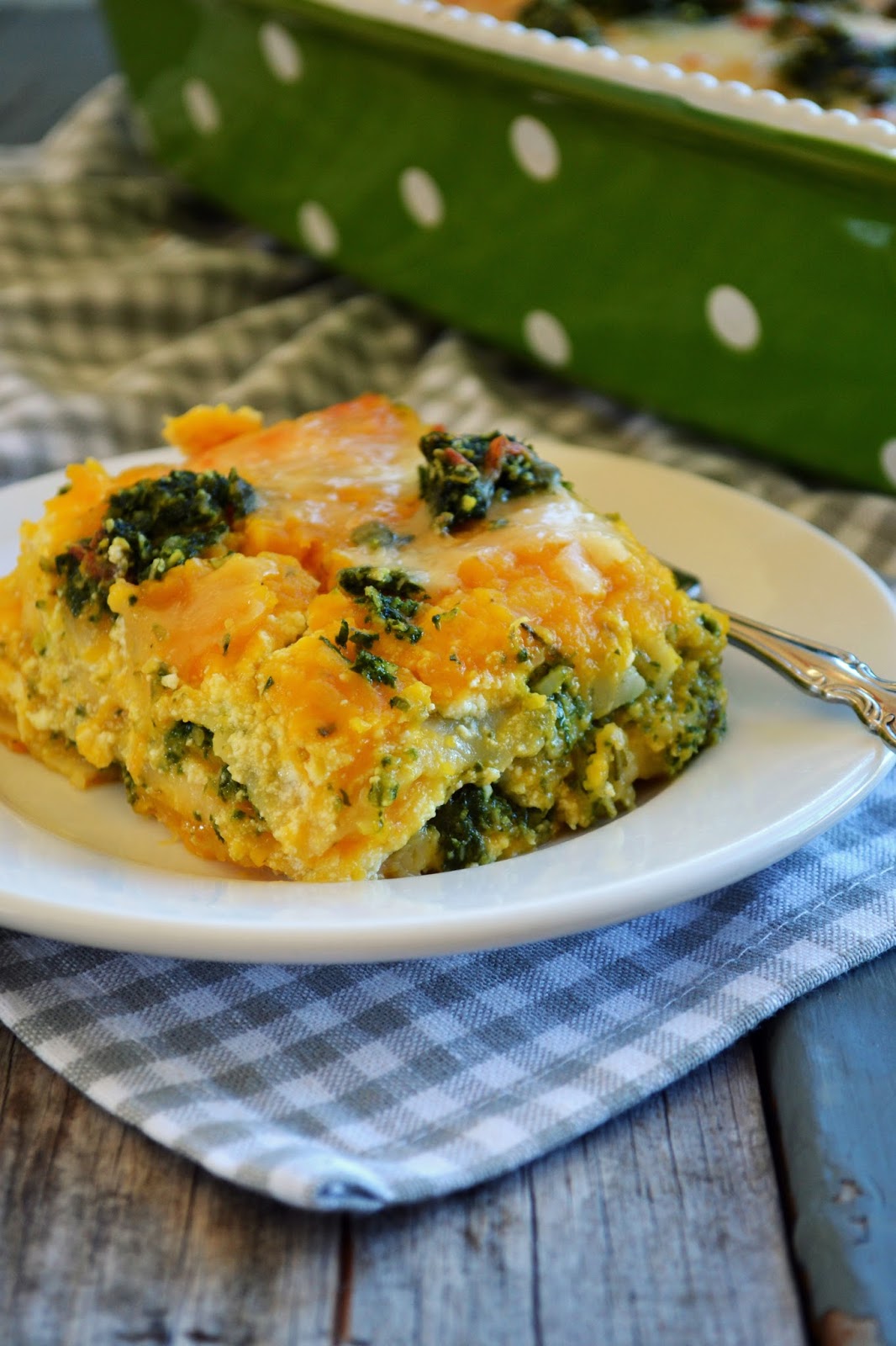 Butternut squash lasagna with spinach pumpkin seed pesto & Catelli giveaway