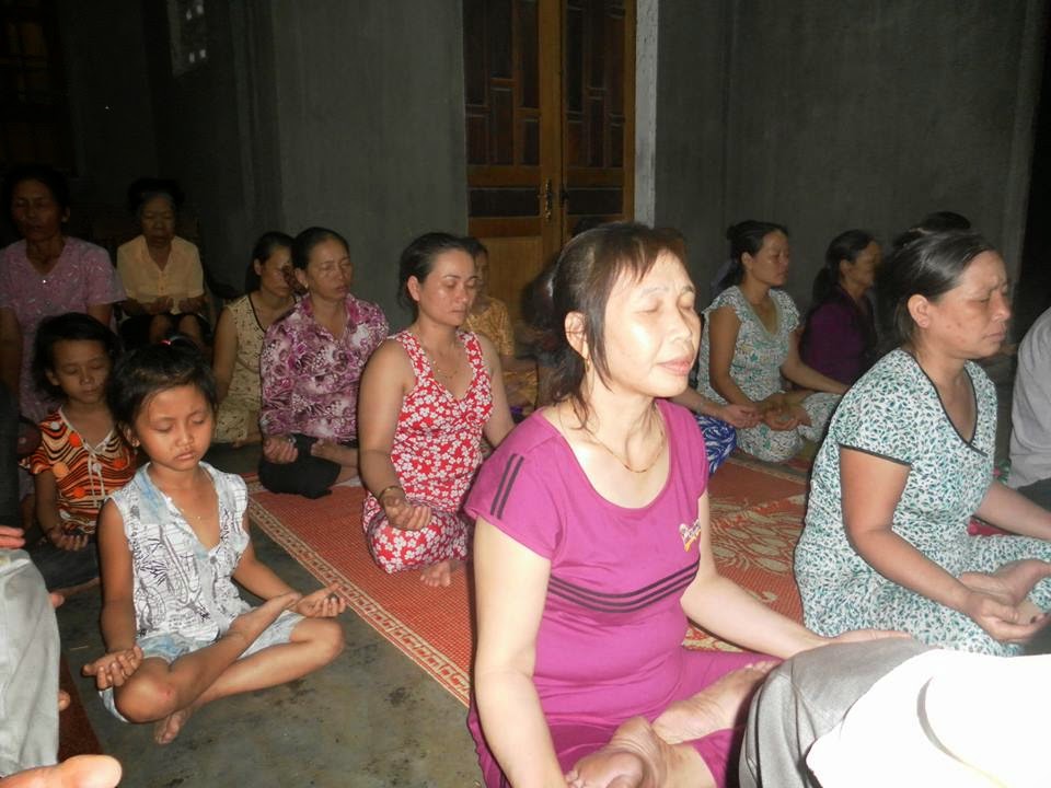 Lớp học Thiền tại KrongBong Đăk Lăk