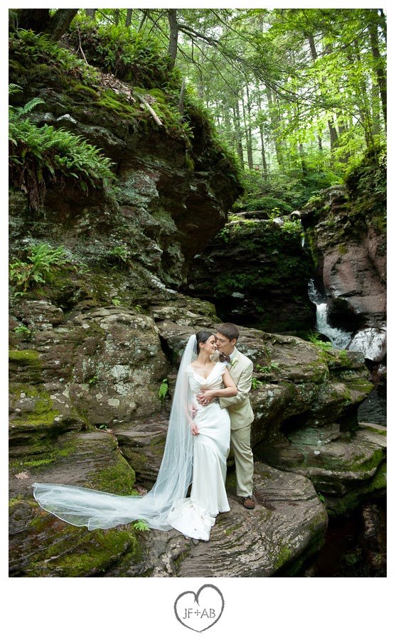 JF + AB Photography Blog Kristin and Rob's wedding at Rickett's Glen