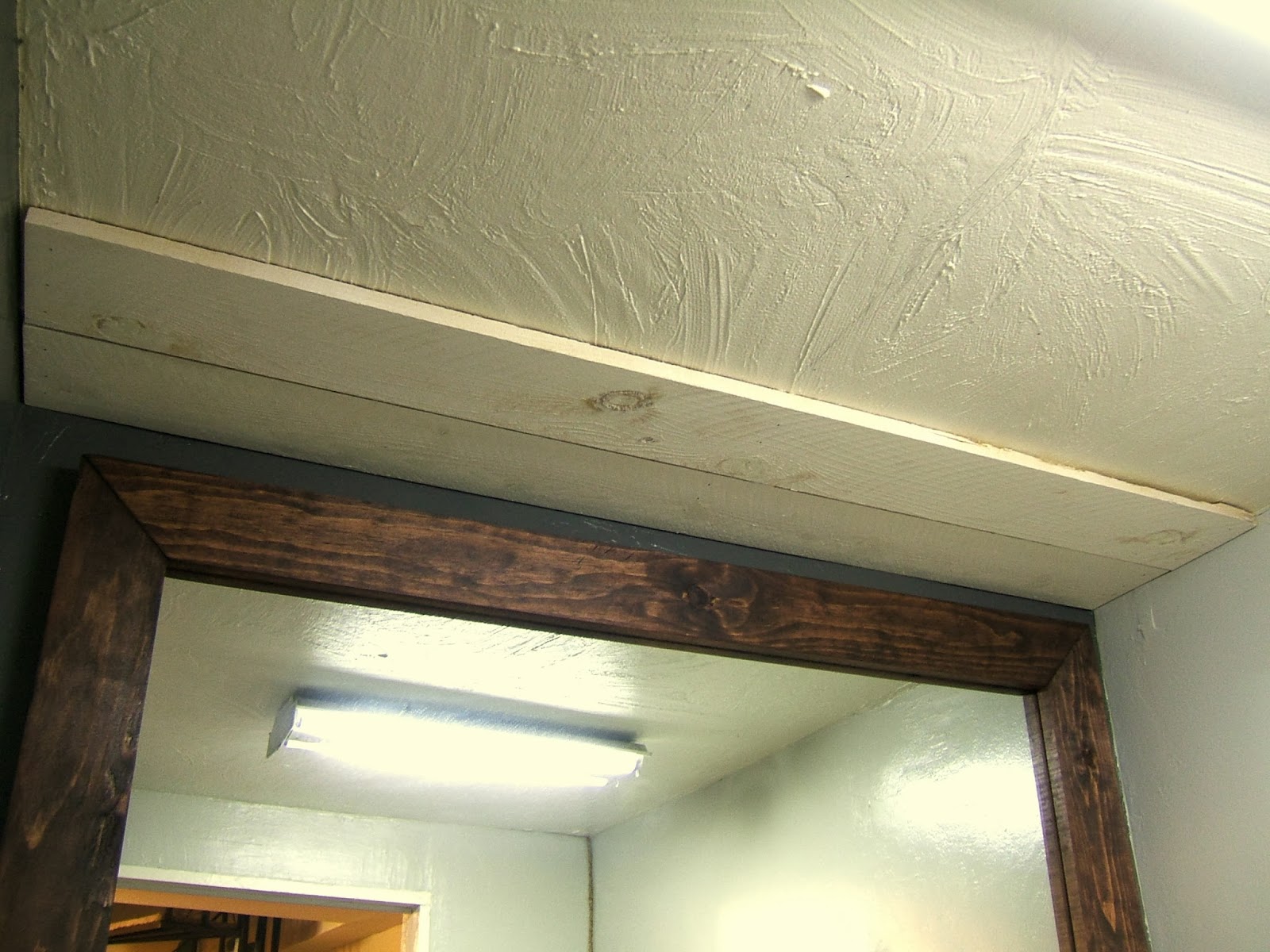 Nine Red: DIY White Wood Ceiling