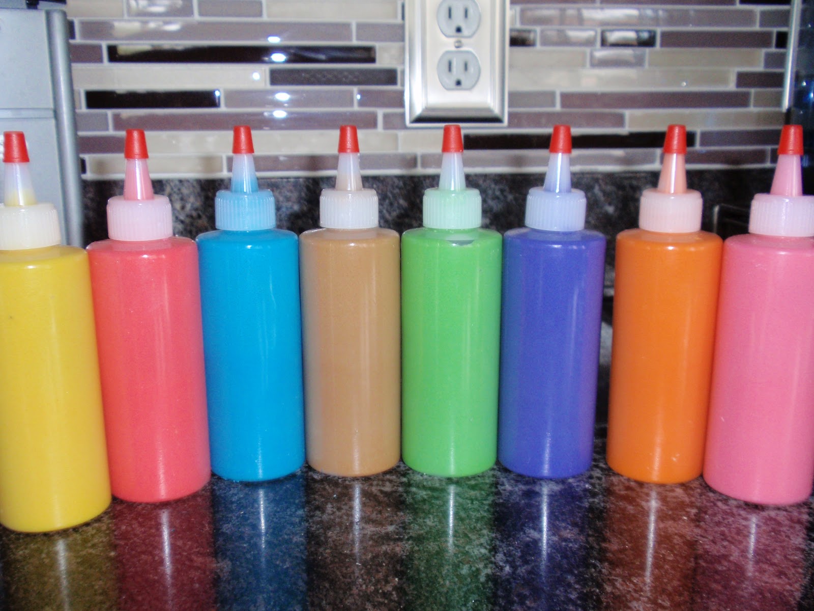 Theresa's Mixed Nuts Homemade Puffy Paint