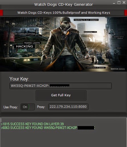 Watch Dogs 2 serial key or number