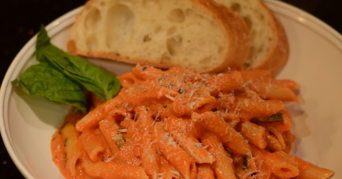 Food for Flicks Vodka Sauce with Pancetta and Penne and "Last Chance