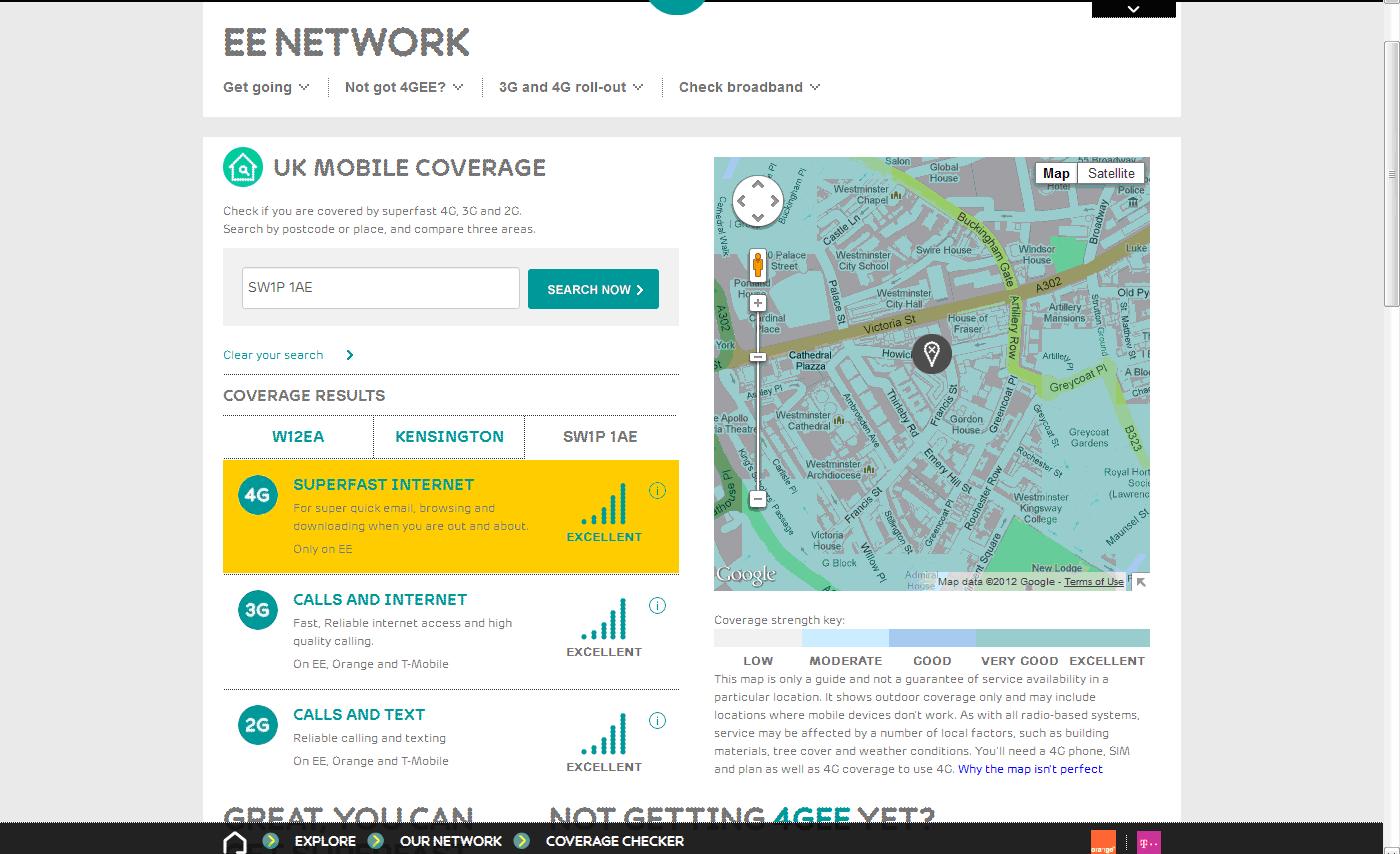 Mobile & Technology Exploration LTE 4GEE