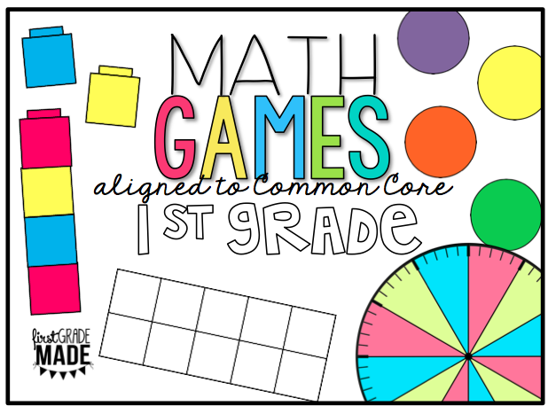 Math Centers and Games BUNDLE