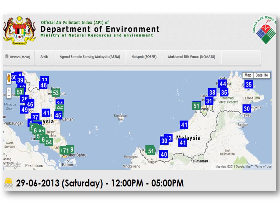 From Where I Am Kuala Lumpur No Haze Today In Malaysia But