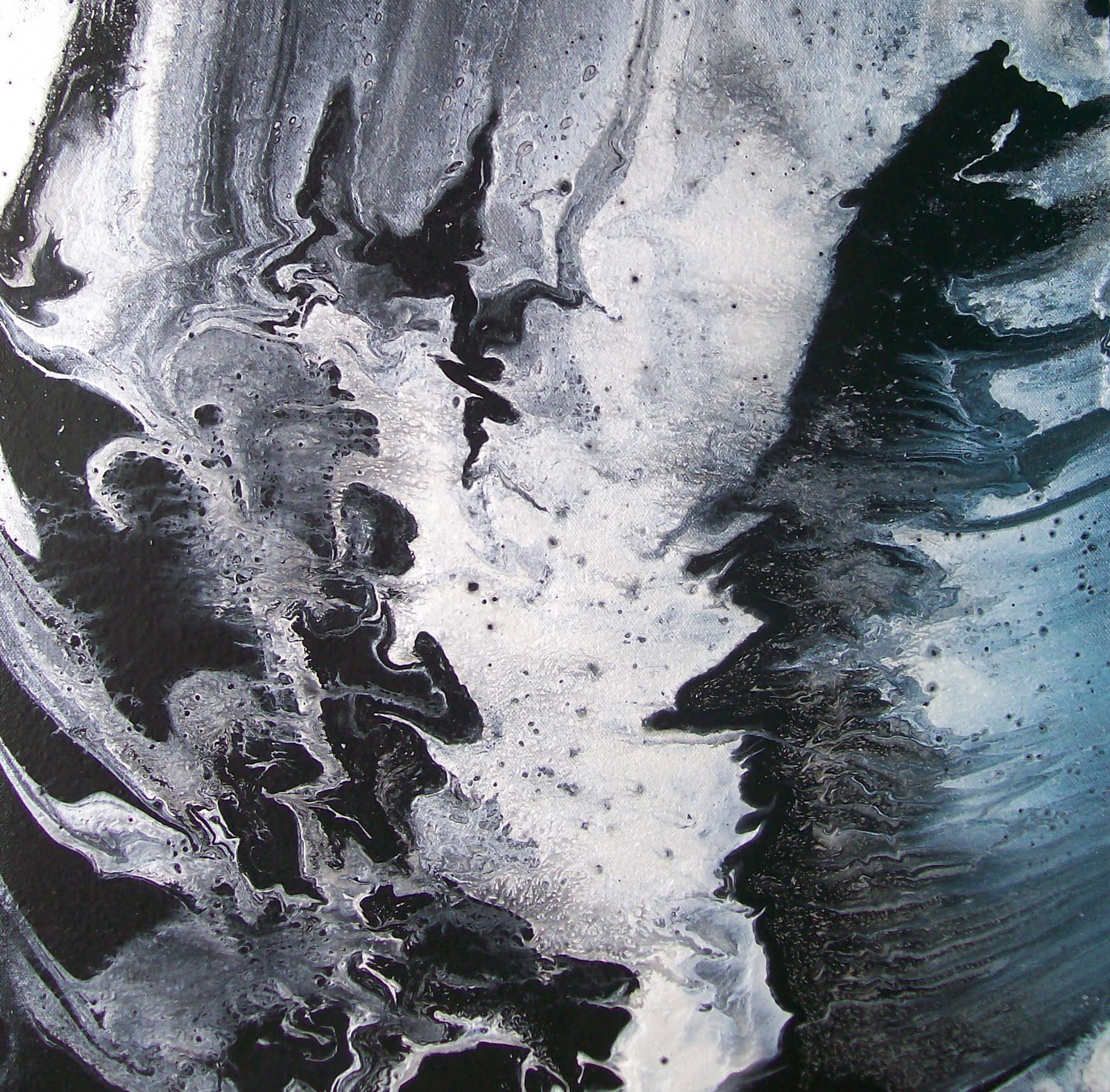 Abstract Expressionism Black & White Paintings