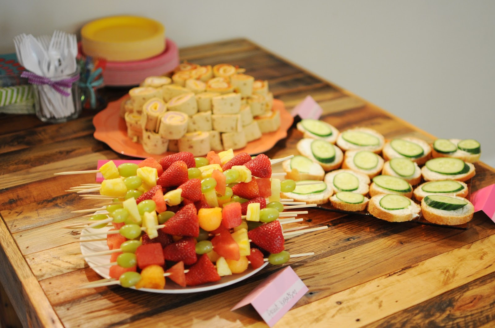 forever88: penny's first birthday party: food & decor