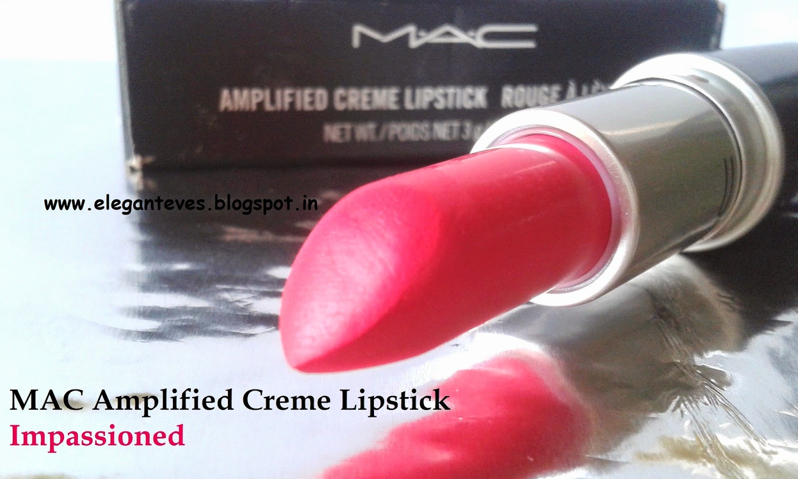 Review Swatches Lotd Of Mac Amplified Creme Lipstick Impassioned Elegant Eves