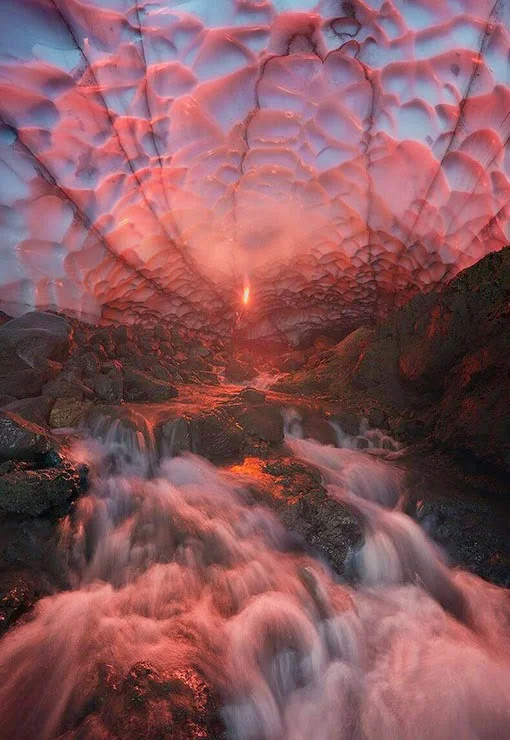 Ice Caves of Kamchatka,Russia