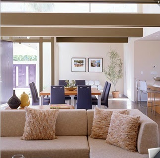 decora y disena: 10 Ideas de Salas y Comedor Juntos