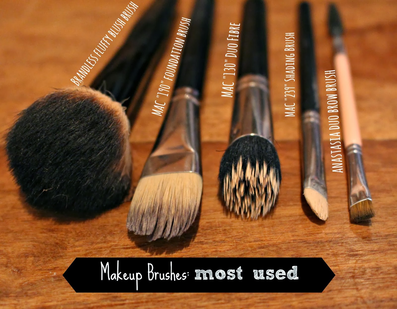 Linds & Bells Most Used Makeup Brushes