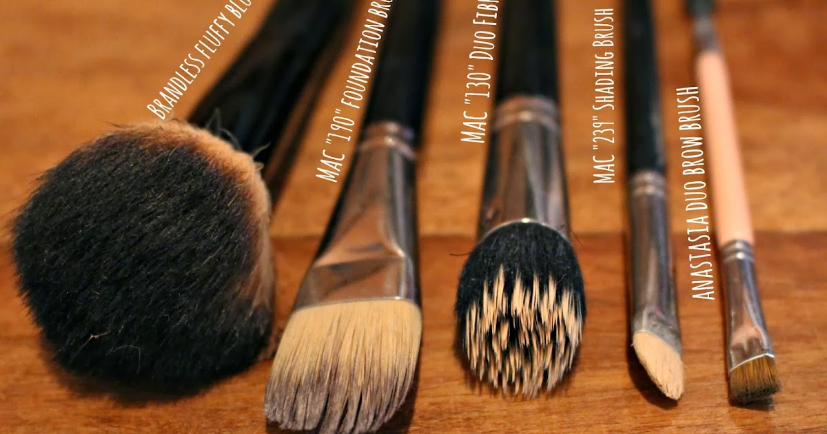 Linds & Bells: Most Used Makeup Brushes