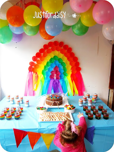 Rainbow Birthday Party ideas