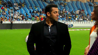 Salman Khan At CCL (Celebrity CrIcket League) held at Dubai 