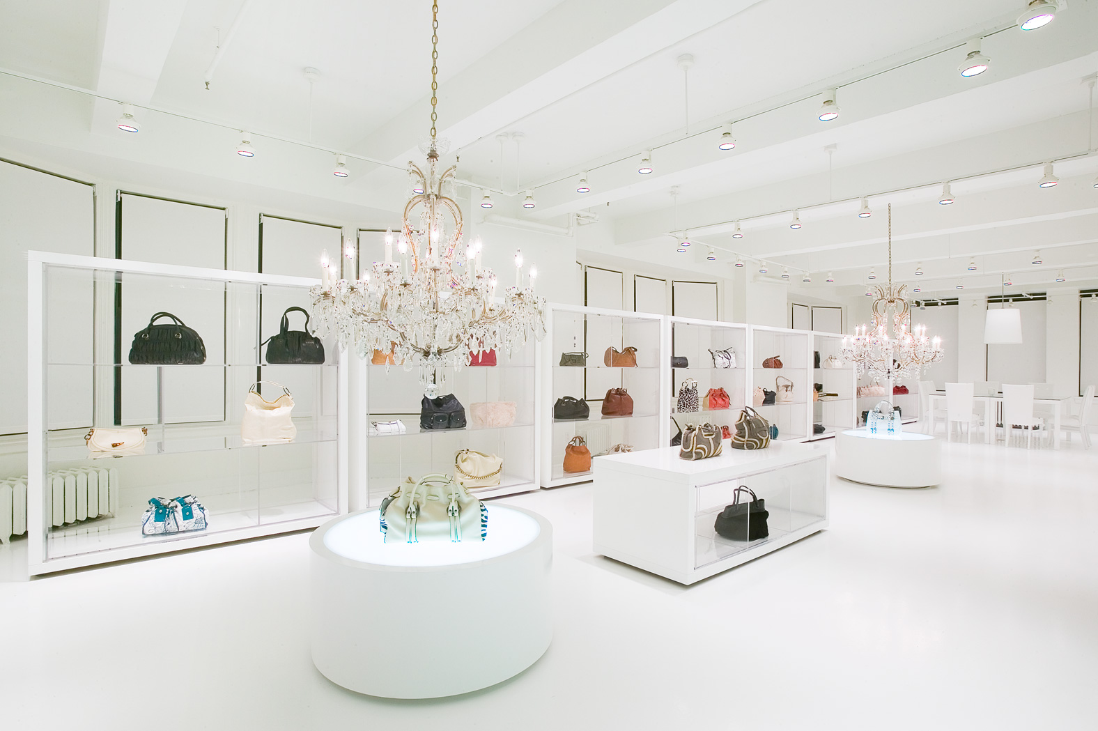 Fashion Showroom Interior Design Jessica Simpson Handbag