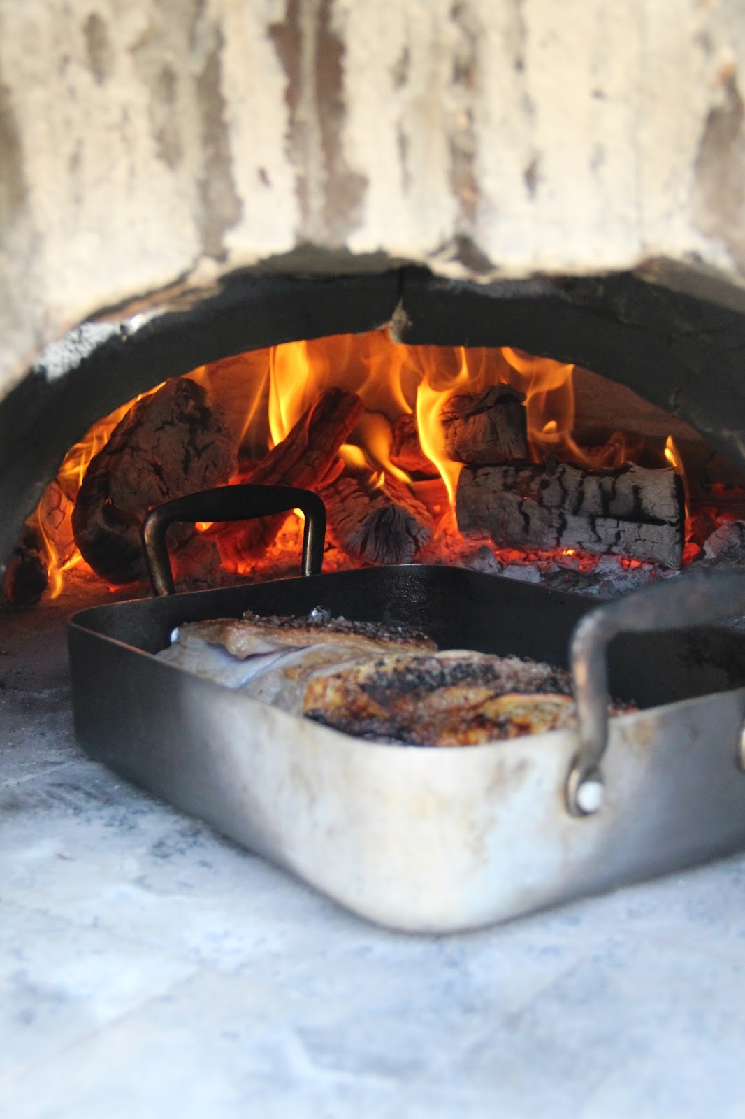 FLOWER POT KITCHEN WOOD FIRED OVEN SLOW ROASTED SHOULDER OF LAMB