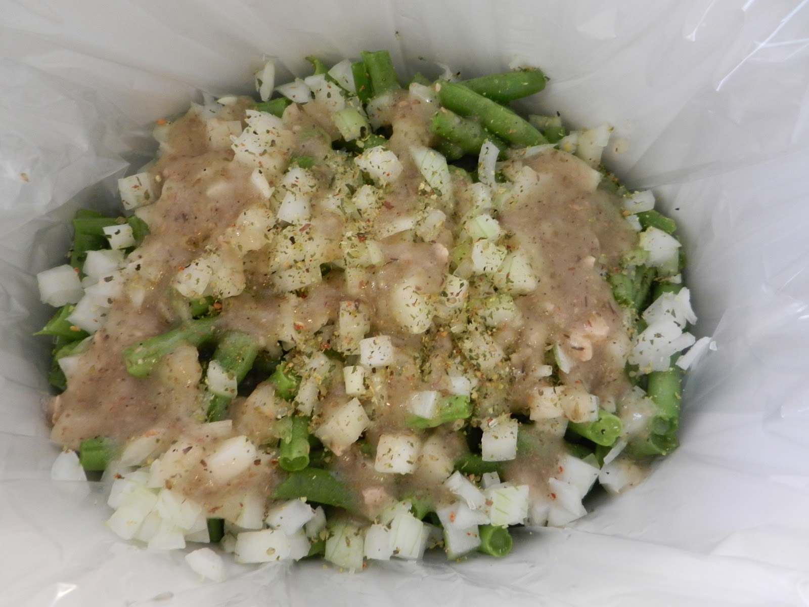 A Busy Mom's Slow Cooker Adventures Greek Green Beans