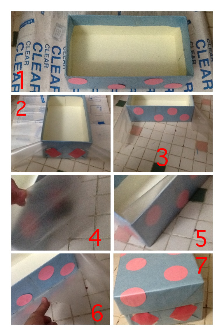 DIY Storage Box…Using shoe box Weekly Projects