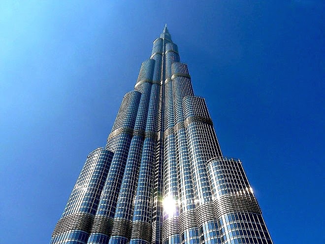 Art Now And Then Burj Khalifa