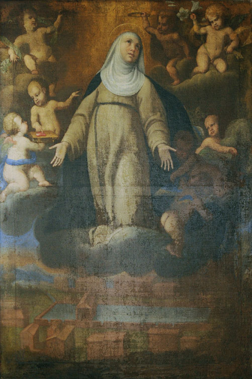 Bagno Vignoni, san Giovanni Battista e un ponte