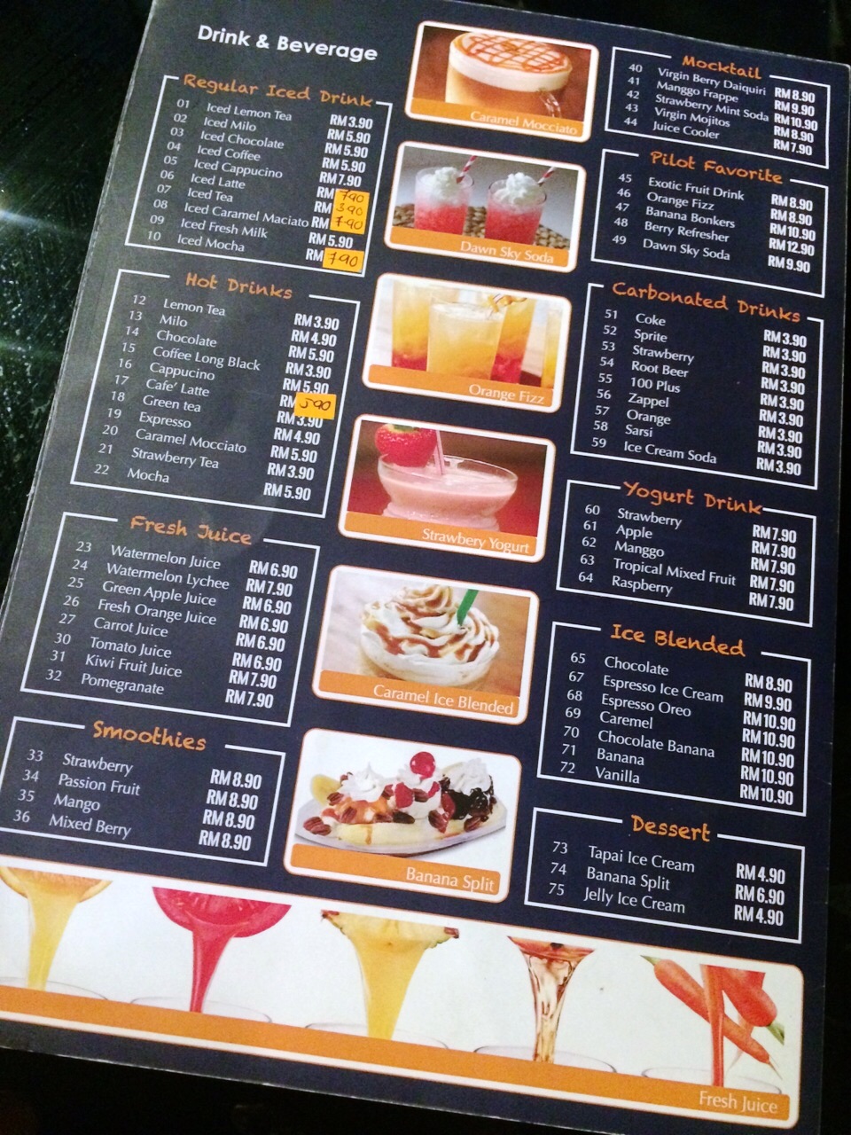 Blue Moon Cafe Ada Menu Blue Moon Cafe Ada Menu