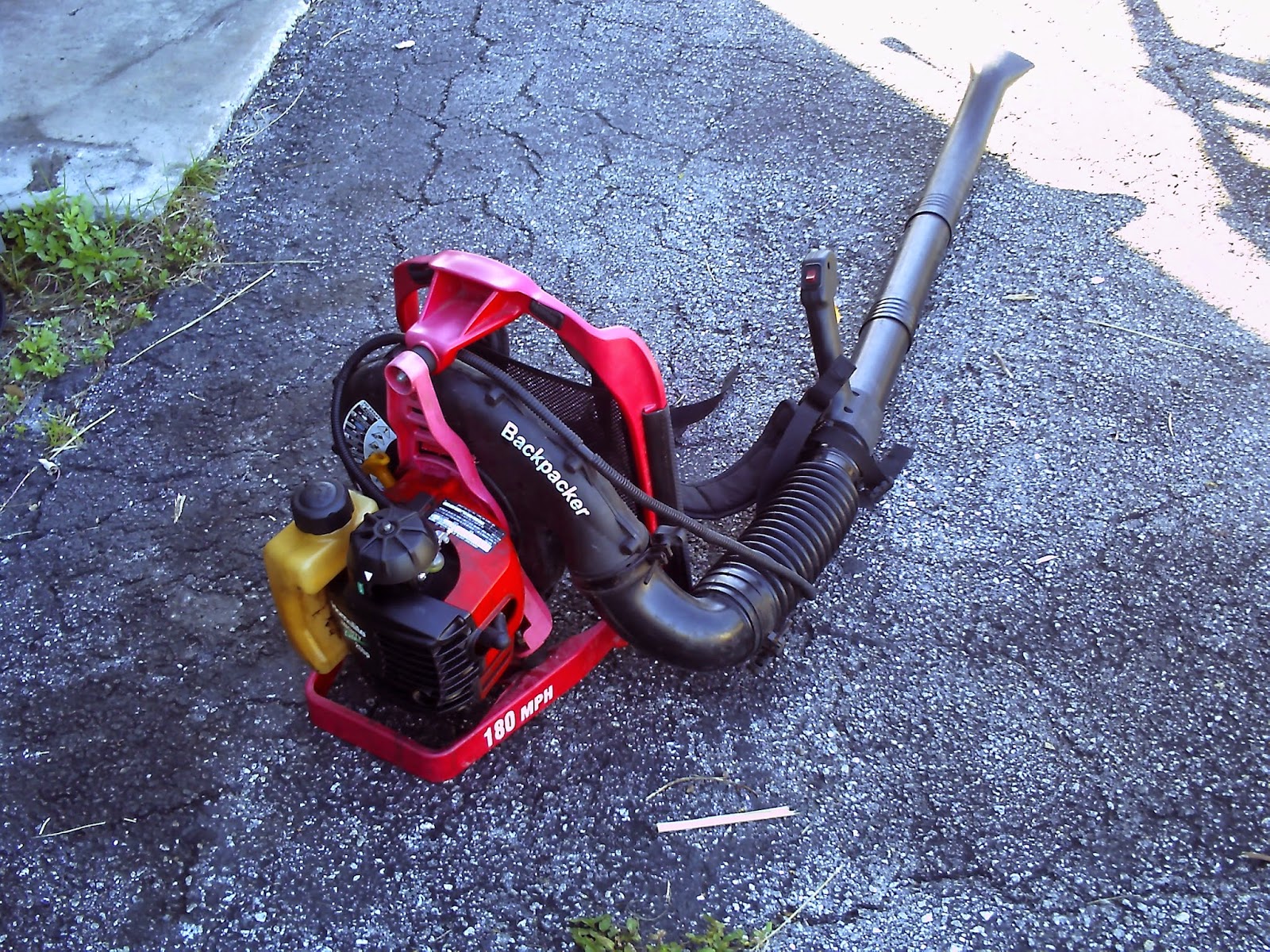 Terry's Small Engine Repair !: Homelite " Mighty Lite" Backpack Blower