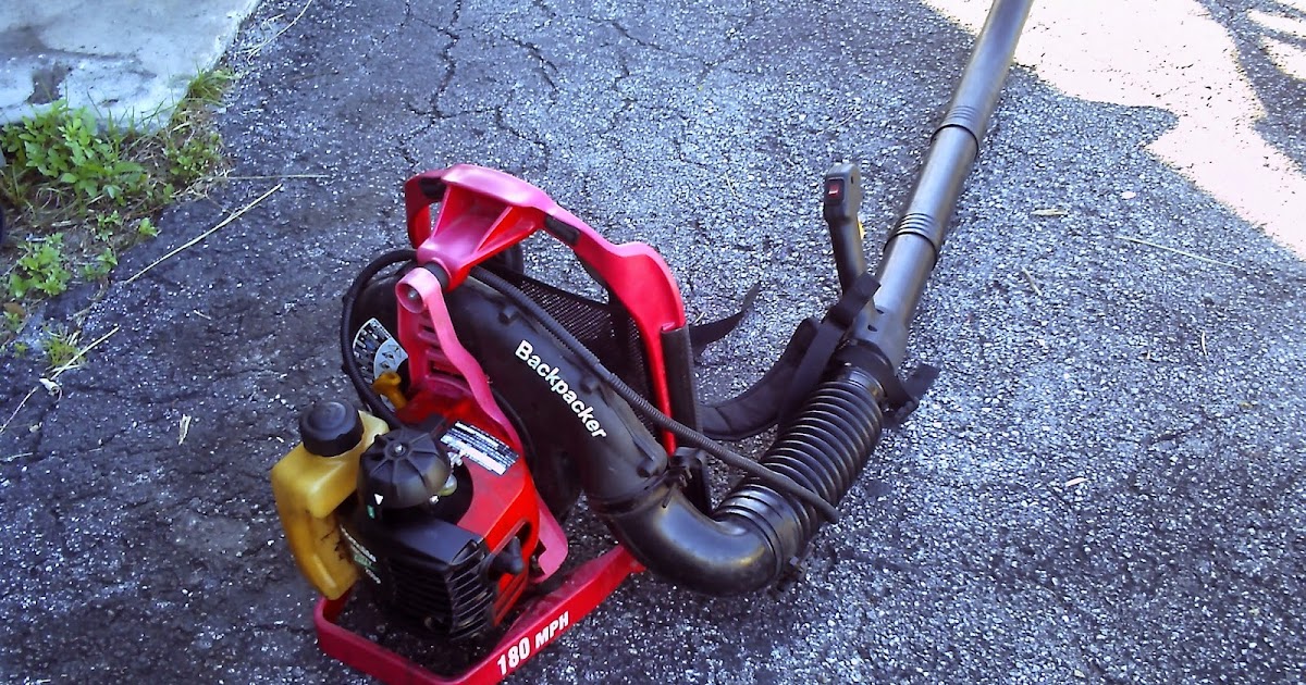 Terry's Small Engine Repair !: Homelite " Mighty Lite" Backpack Blower