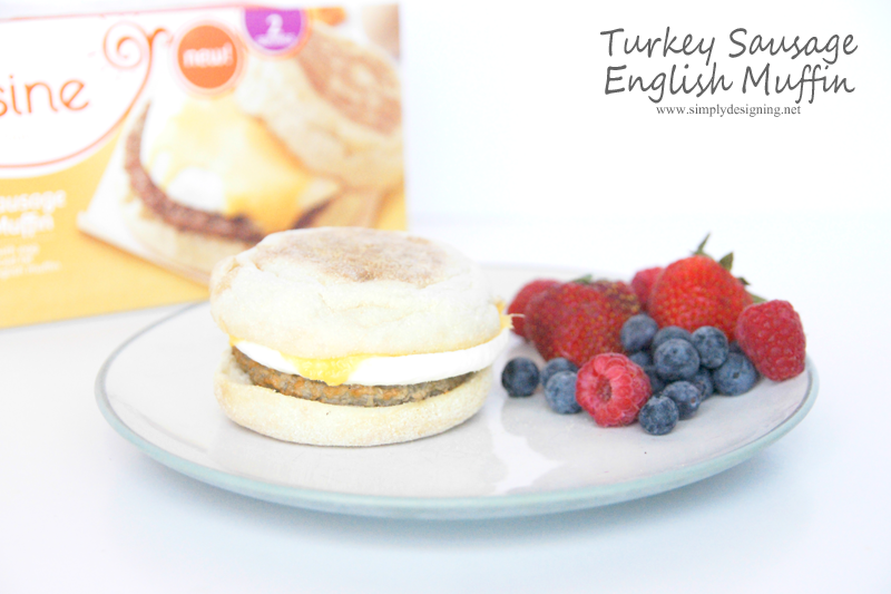 Turkey Sausage English Muffin Turkey Sausage English Muffin