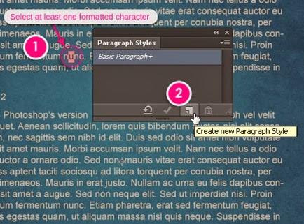 Type Styles in Photoshop CS6 Type Styles in Photoshop CS6