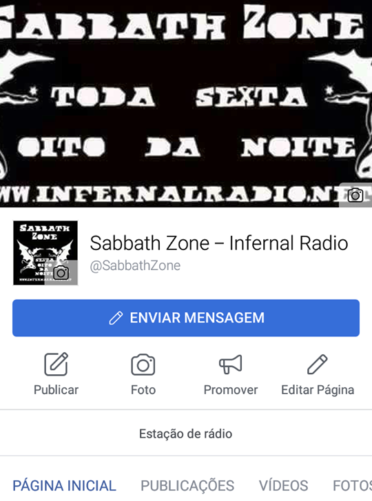 Programa Sabbath Zone no Facebook