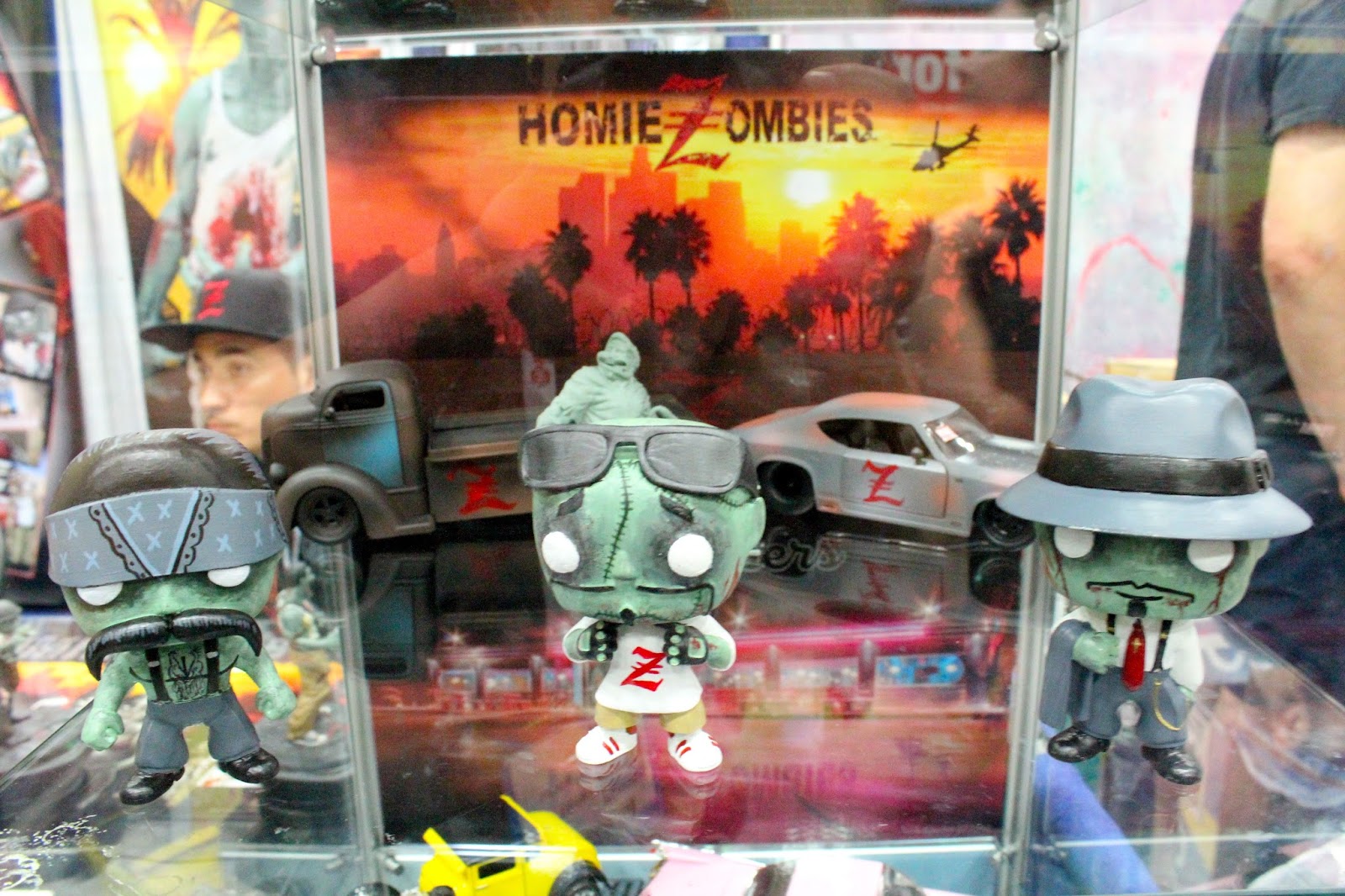 Homie Zombies Wave 1 Set of 8 Gangster Vinyl Miniature 2" Figures Toys