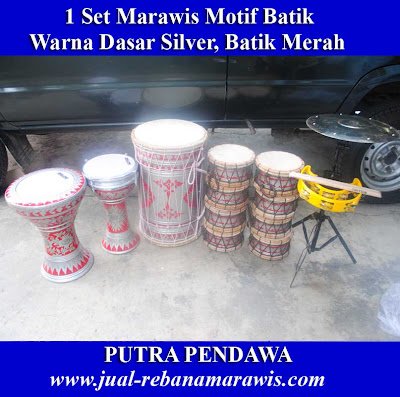 1 set Marawis Motif Batik 1 set Marawis Motif Batik