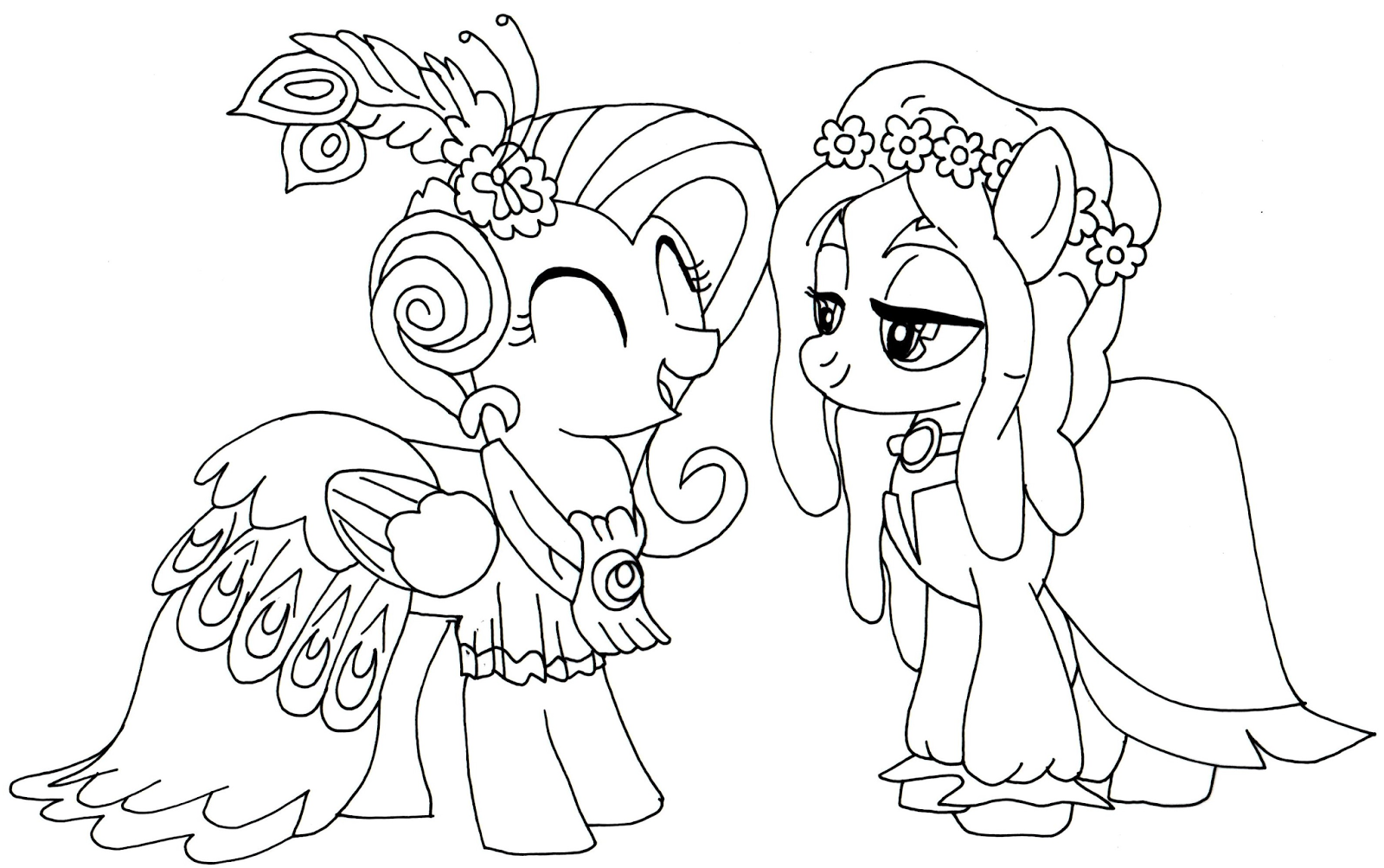 Free Printable My Little Pony Coloring Pages: Fluttershy Tree Hugger My  Little Pony Coloring Page