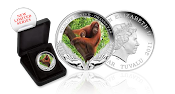 Perth Mint 1oz 2011 Wildlife in Need – Orangutan Silver Bullion Coin