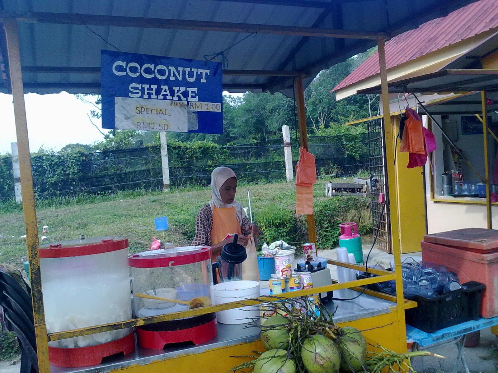 IrdinaZareef Coconut shake Tg. Bidara Coconut shake terbaik melaka 2011
