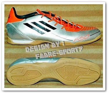 Code : Sepatu Futsal Adidas F50 Prime Silver - Datar