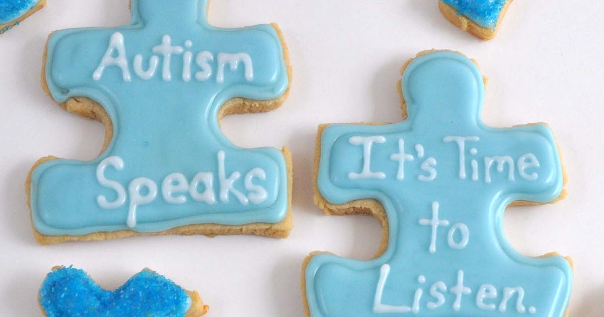Beki Cook's Cake Blog Light It Up Blue for Autism