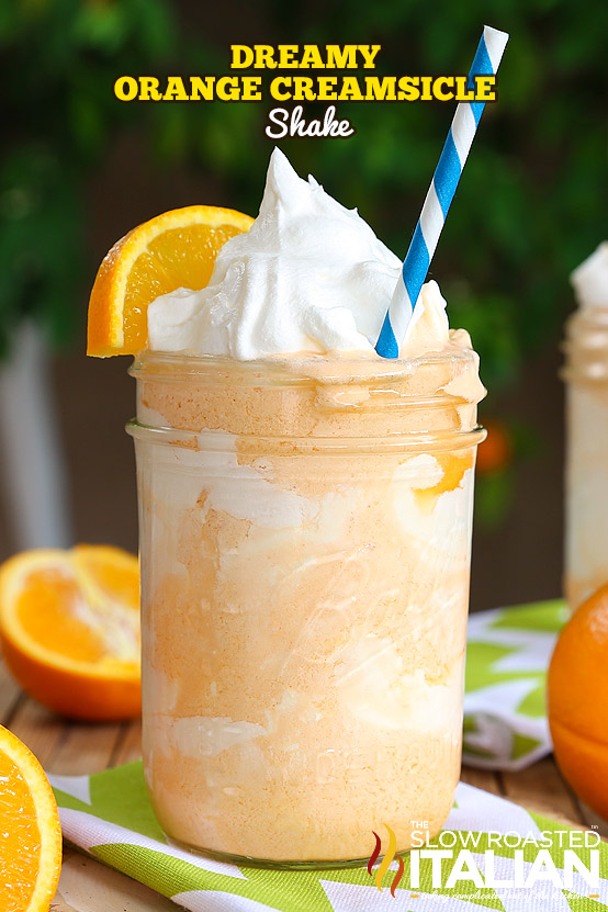 Dreamy Orange Creamsicle Shake