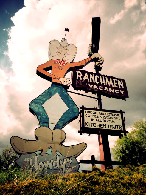 Vintage Neon Motel Signs Day Editing Luke