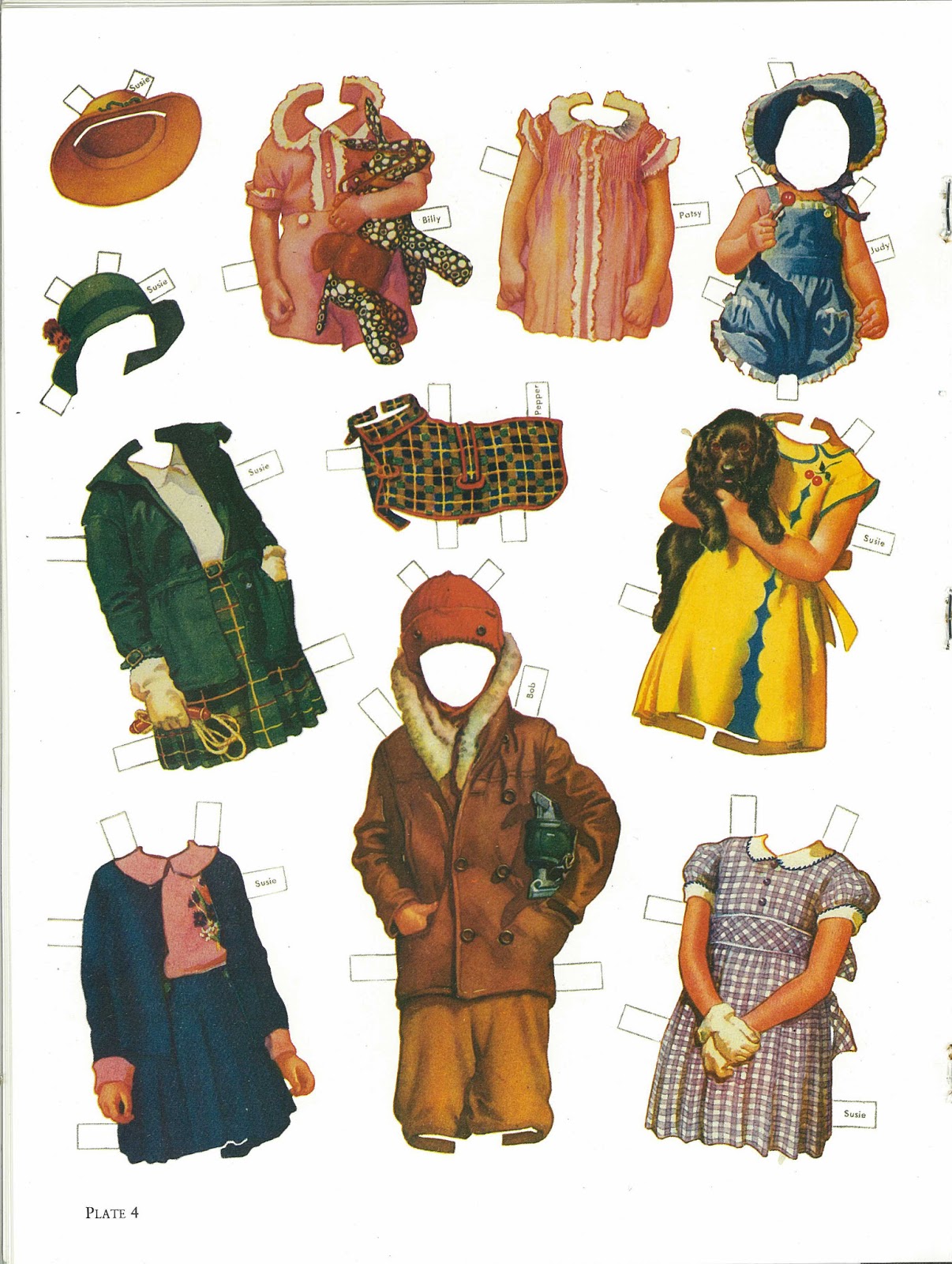 Miss Missy Paper Dolls Alden Family Paper dolls