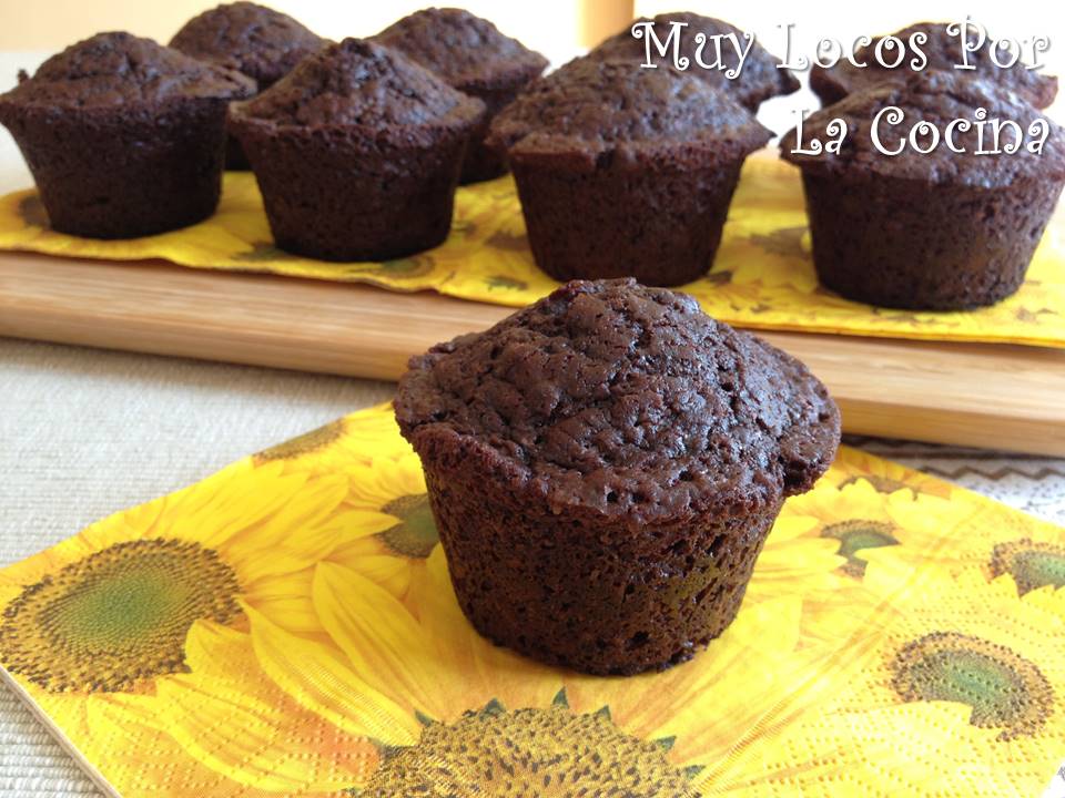 Muy Locos Por La Cocina Muffins de Chocolate con Pepitas de Chocolate