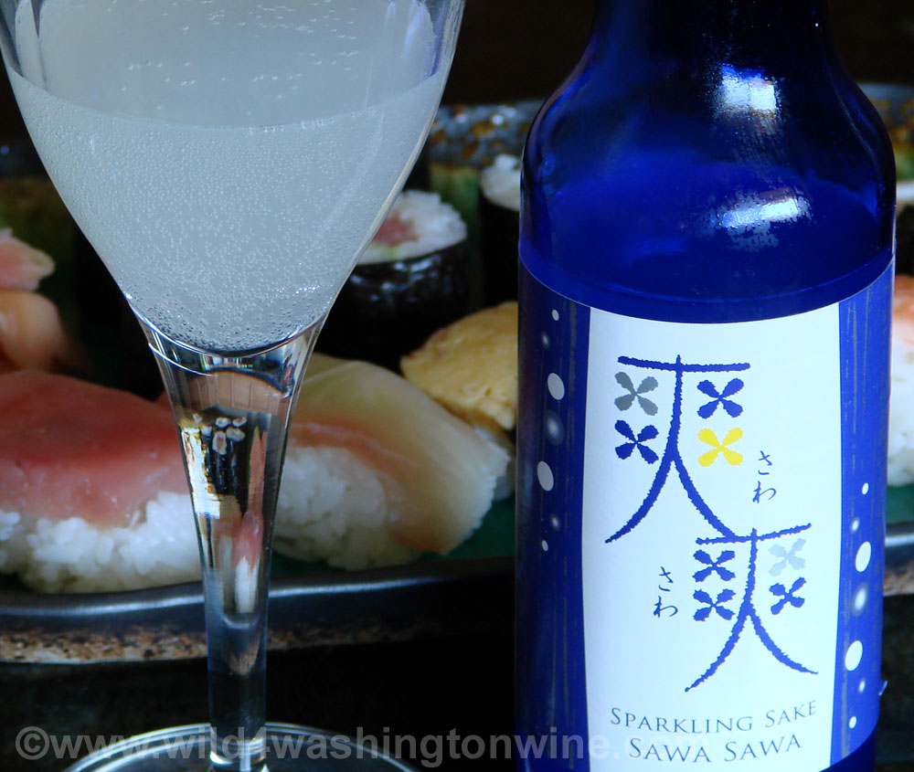Review Sparkling Sake Jyunmai "Sawa Sawa"