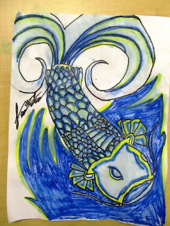 Brink - Art: Koi Fish