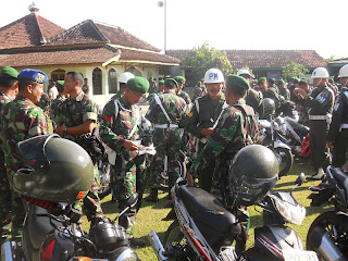 KODIM 0725/SRAGEN DAN SUBDENPOM 4/VI SRAGEN GELAR GAKTIB