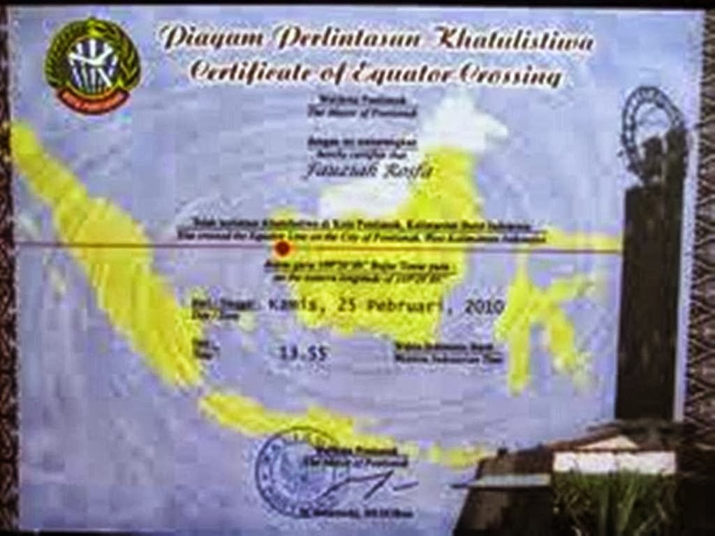 Wiyak Bumi Wiyak Langit: Tugu Khatulistiwa di Riau