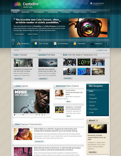 Crystalline v1.5.10 – RocketTheme Joomla Template