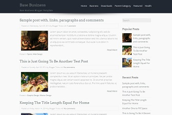 Base Blogger Template Base Blogger Template