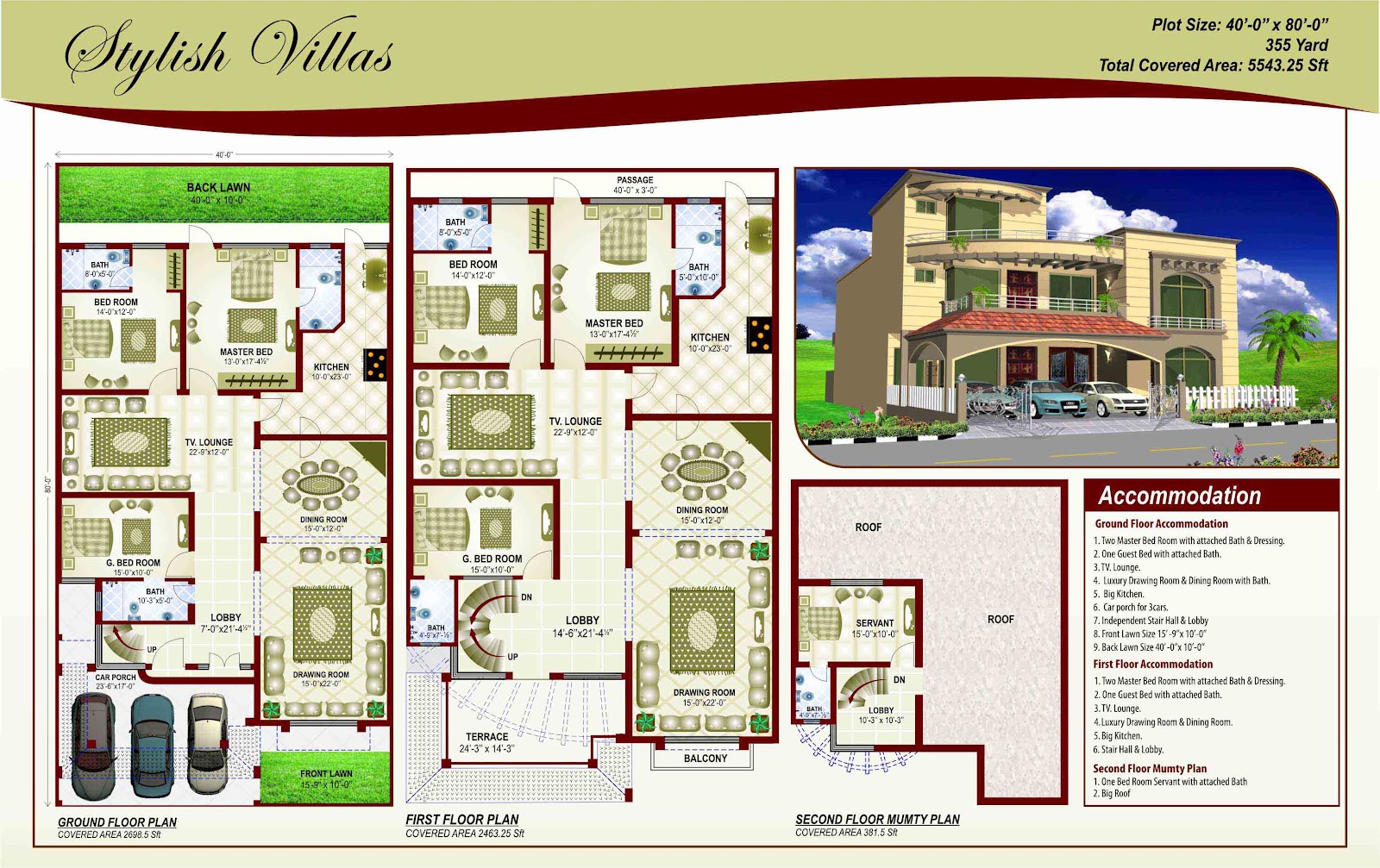 Building plans pakistani house