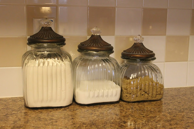 clear kitchen canisters